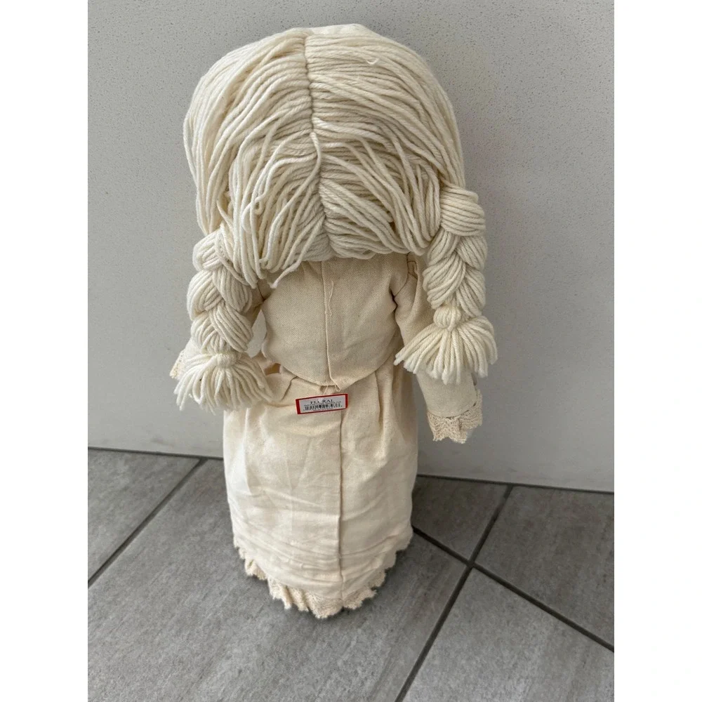 Debi Lilly Design Creepy Goth Standing Doll Halloween Decor Cream‎ Victorian